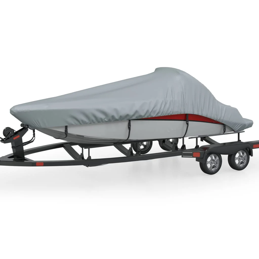 Berkfield Boat Cover Grey 530x213 cm
