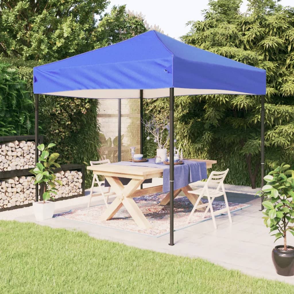 Berkfield Folding Party Tent Blue 2x2 m