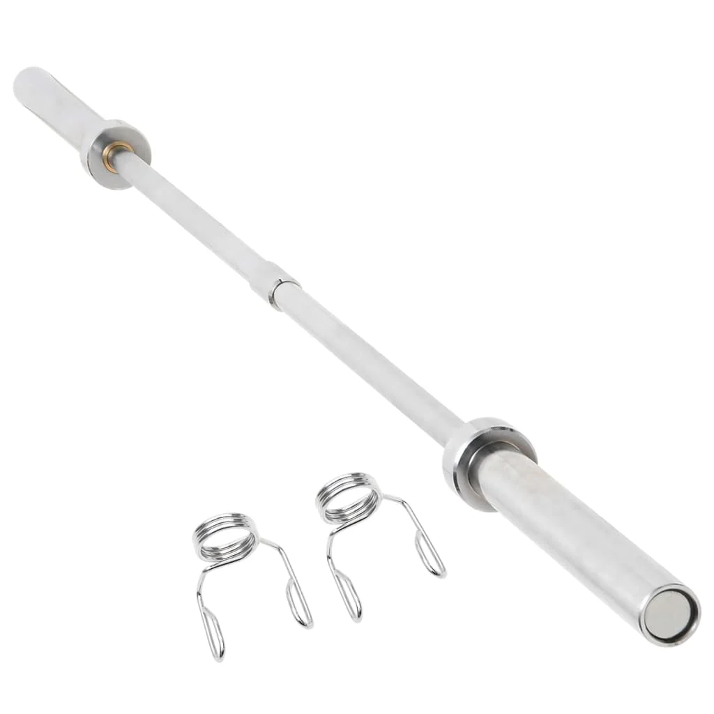 Berkfield Olympic Barbell 220 cm Steel
